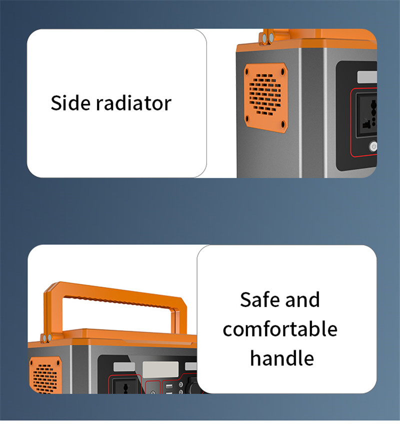 Portable Lithium Energy Storage bank pack station 500W System -02 (2)