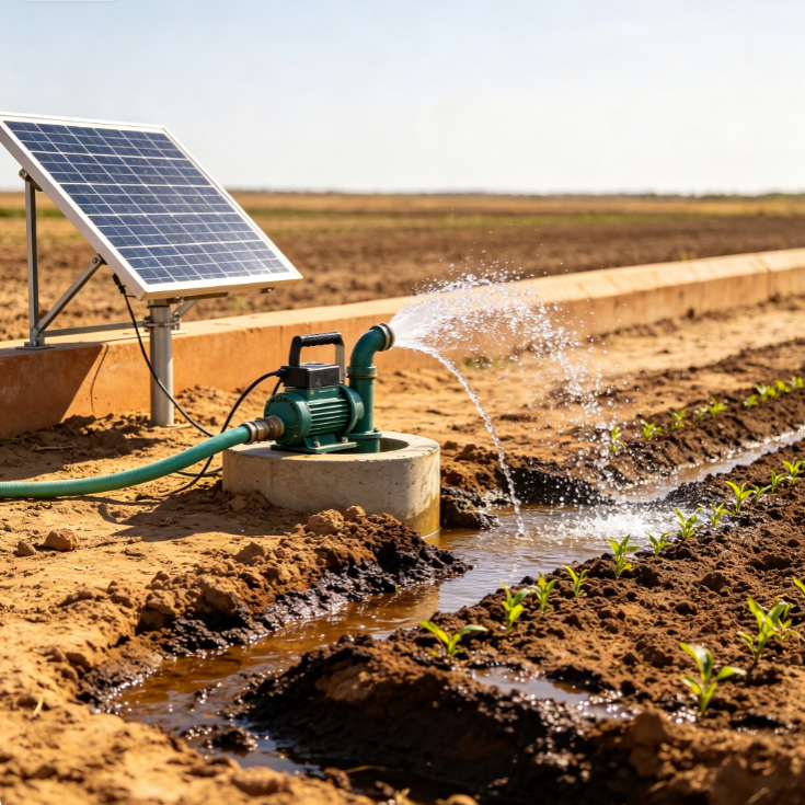 Solar water pumps